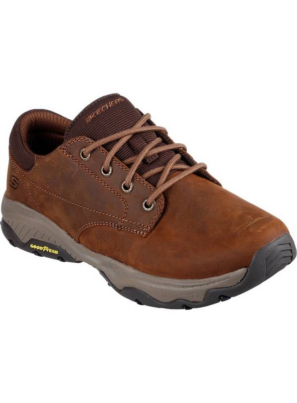 SKECHERS Relaxed Fit Craster Fenzo Shoe Dark Brown 11
